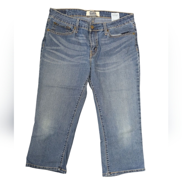 Levi's Denim - Levi's Blue Jeans Cropped Style